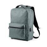 Laptoprucksack mit Diebstahlschutz und RFID-Fach, 15'' farbe grau erste Ansicht