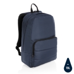 Ökologischer Laptop-Rucksack mit Stiftschlaufen und AWARE, 15.6” farbe marineblau