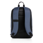 Ökologischer Laptop-Rucksack mit Stiftschlaufen und AWARE, 15.6” farbe marineblau vierte Ansicht