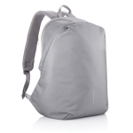 Diebstahlsicherer Laptop-Rucksack mit RFID-Tasche mit Logo, 15,6'' farbe grau