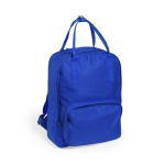 Rucksack aus Polyester 600D mit robusten Griffen für Kunden farbe blau erste Ansicht