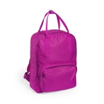 Rucksack aus Polyester 600D mit robusten Griffen für Kunden farbe pink erste Ansicht