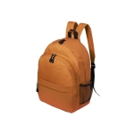 Gepolsterter Rucksack aus Polyester mit verschiedenen Taschen farbe orange erste Ansicht