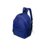 Gepolsterter Rucksack aus Polyester mit verschiedenen Taschen farbe marineblau erste Ansicht