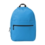 Hochwertiger strapazierfähiger Polyester-Rucksack 600D, Masterpiece farbe blau Vorderansicht