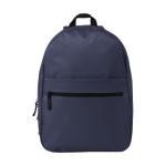 Hochwertiger strapazierfähiger Polyester-Rucksack 600D, Masterpiece farbe marineblau Vorderansicht