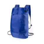 Faltbarer Rucksack aus 210D Polyester in attraktiven Farben farbe blau erste Ansicht