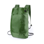 Faltbarer Rucksack aus 210D Polyester in attraktiven Farben farbe grün erste Ansicht