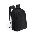 Gepolsterter Laptop-Rucksack im urbanen Design, 15'' farbe schwarz erste Ansicht