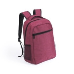 Gepolsterter Laptop-Rucksack im urbanen Design, 15'' farbe rot erste Ansicht