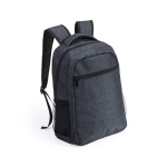 Gepolsterter Laptop-Rucksack im urbanen Design, 15'' farbe dunkelgrau erste Ansicht