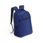 Gepolsterter Laptop-Rucksack im urbanen Design, 15'' farbe marineblau erste Ansicht