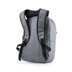 Bedruckbarer Laptop-Rucksack mit RFID-Schutz in Grau, 15” farbe grau vierte Ansicht