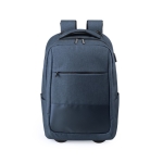 Laptop-Rucksack als Trolley nutzbar aus Polyester mit USB, 15'' farbe marineblau erste Ansicht