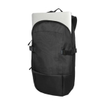 Recycelter Laptop-Rucksack für Notebook mit Logo, 15'' farbe schwarz zweite Ansicht