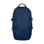 Recycelter Laptop-Rucksack für Notebook mit Logo, 15'' farbe marineblau zweite Vorderansicht