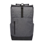 Gepolsterter Laptoprucksack in grau-schwarzem Finish, 15,6'' farbe dunkelgrau zweite Vorderansicht