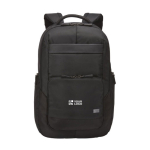 Schwarzer Laptop-Rucksack mit Trolleybefestigung, 15,6'' Ansicht mit Druckbereich