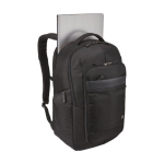 Schwarzer Laptoprucksack aus Nylon mit Trolleybefestigung, 17,3'' farbe schwarz zweite Ansicht