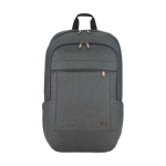 Hochwertiger Laptop-Rucksack als professionelles Geschenk, 15'' farbe dunkelgrau zweite Vorderansicht