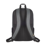 Hochwertiger Laptop-Rucksack als professionelles Geschenk, 15'' farbe dunkelgrau zweite Rückansicht