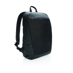 Laptoprucksack mit RFID-Schutz und USB-Anschluss bedrucken, 15,6” farbe schwarz