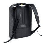 Hochwertiger, robuster Notebook Rucksack mit Diebstahlschutz, 15,6'' farbe grau neunte Ansicht