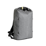 Praktischer Rucksack für Notebook mit Zahlenschloss bedrucken, 15,6'' farbe grau