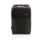 Bedruckbarer Laptop-Rucksack mit USB und RFID-Schutz, 15'' farbe schwarz dritte Ansicht