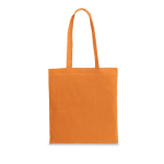 Farbige Baumwolltasche als Messegeschenk, 140 g/m2 farbe orange