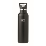 Thermosflasche mit Tragetasche und auswechselbarem Deckel, 700 ml farbe schwarz Hauptansicht