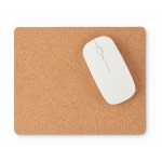 Rechteckiges Mousepad aus Kork für ein nachhaltiges Image farbe beige vierte Ansicht