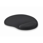 Ergonomisches Mousepad mit weicher Handgelenkstütze farbe schwarz