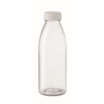 Plastikflasche aus RPET, BPA-frei und in vielen Farben, 550 ml farbe transparent