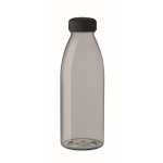 Plastikflasche aus RPET, BPA-frei und in vielen Farben, 550 ml farbe grau-transparent