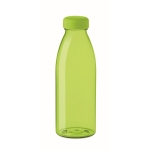 Plastikflasche aus RPET, BPA-frei und in vielen Farben, 550 ml farbe transparentes lindgrün