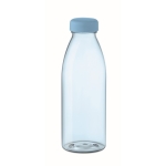 Plastikflasche aus RPET, BPA-frei und in vielen Farben, 550 ml farbe transparentes hellblau