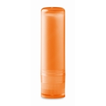 Lippenbalsam als günstiges Werbemittel, LSF 15, LipStick Clear farbe orange-transparent