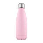 Edelstahlflasche mit silbernem Verschluss, 500 ml farbe rosa erste Ansicht