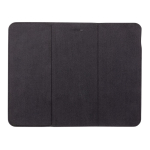 Mousepad für den Schreibtisch mit kabellosem Ladegerät bedruckt farbe schwarz vierte Ansicht