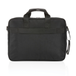 Notebook-Tasche aus langlebigem, recyceltem Polyester, 15,6” farbe schwarz vierte Ansicht