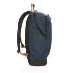 Vielseitiger Rucksack aus recyceltem Polyester für Outdoor-Aktivitäten farbe marineblau dritte Ansicht