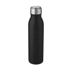 Thermosflasche mit auslaufsicherem Deckel, 700 ml farbe schwarz