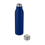 Thermosflasche mit auslaufsicherem Deckel, 700 ml farbe blau zweite Ansicht