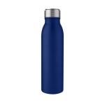 Thermosflasche mit auslaufsicherem Deckel, 700 ml farbe blau zweite Vorderansicht