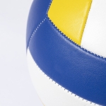 Bedruckbarer Volleyball aus weichem PU-Leder geliefert in Tasche farbe mehrfarbig dritte Ansicht