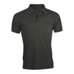 Polo aus Polyester und Baumwolle bedruckt, 200 g/m2, SOL'S Prime Men farbe dunkelgrau achte Ansicht