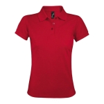 Damen-Poloshirt aus Polyester und Baumwolle, 200 g/m2, SOL'S Prime farbe rot fünfte Ansicht