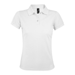 Damen-Poloshirt aus Polyester und Baumwolle, 200 g/m2, SOL'S Prime farbe weiß neunte Ansicht