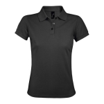 Damen-Poloshirt aus Polyester und Baumwolle, 200 g/m2, SOL'S Prime farbe dunkelgrau achte Ansicht